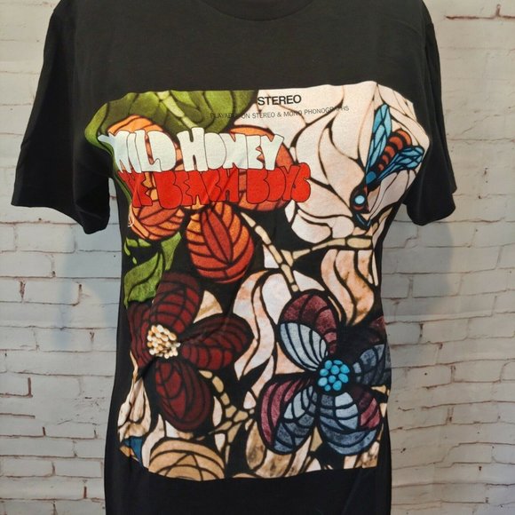 The Beach Boys T-Shirt Mens Size Medium M Wild Honey 2017 World Tour New - Picture 2 of 7